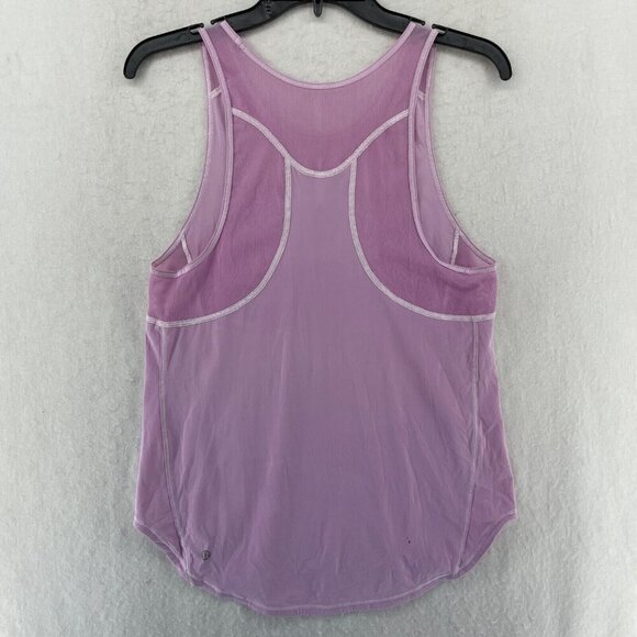 Lululemon Tank Top Women's Lavender  Sculpt Mesh Sleeveless Pullover Activewear - Picture 2 of 12